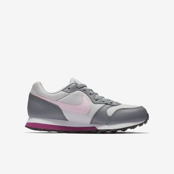 Nike MD Runner 2 - Løbesko - Platin/Grå/Pink | DK-76958